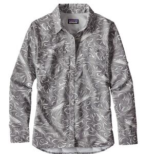 Patagonia Women’s Long Sleeved Sol Patrol Shirt, Large, Style #84261